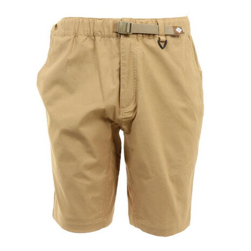 コロンビア(Columbia) Cushman Short カッシュマンショーツ XM4873 243 ベージュ はっ水 ショートパンツ アウトドア キャンプ フェス (メンズ)