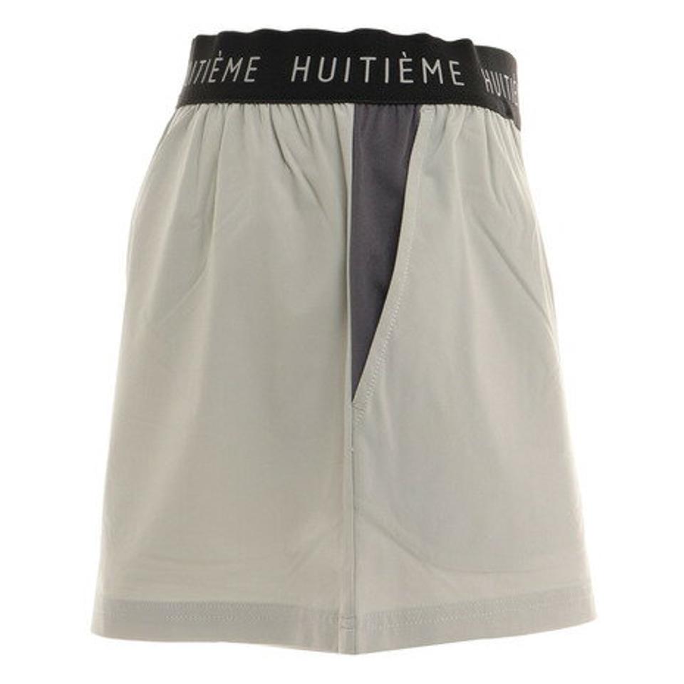 ウィッテム(HUITIEME)(レディース)ドライ 速乾 UV ロゴベルト ショートパンツ 192-76240