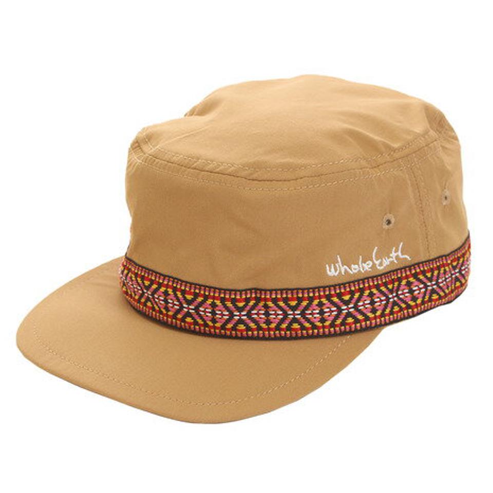 ホールアース（Whole Earth） 帽子 COMPACT FES キャップ WE21FA17BEG （メンズ）