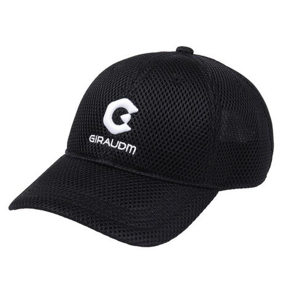 【10/26 10:00〜10/28 23:59迄 エントリー＆対象3店舗買い回りで最大P10倍！】ジローム（GIRAUDM） 帽子 メンズ キャップ 3Dロゴキャップ 897GM0ST6195 BLK 大きめ 日よけ ランニングキャップ （メンズ）