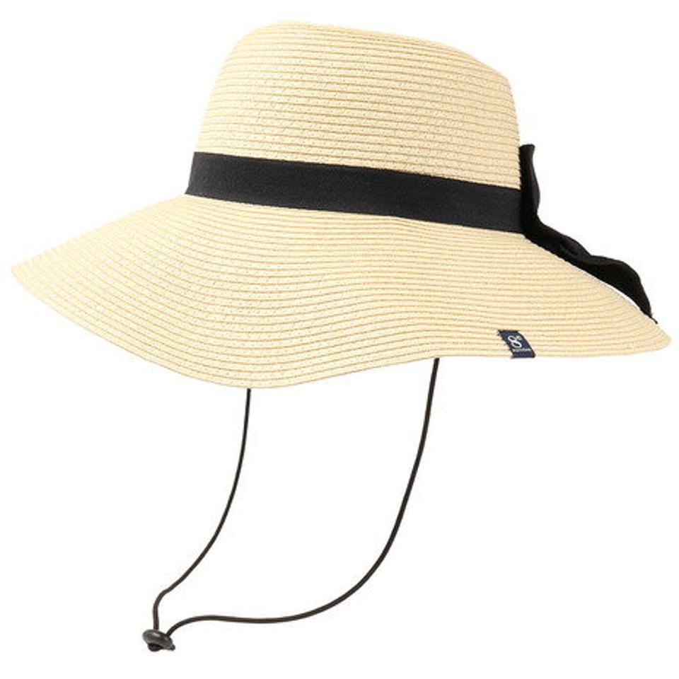 【10%OFFクーポン対象 7/21まで】ウィッテム（HUITIEME） 帽子 レディース UV 麦わら帽子 PAPER BLADE ハット HU20SST898005 NTL 大きめ 日よけ （レディース）