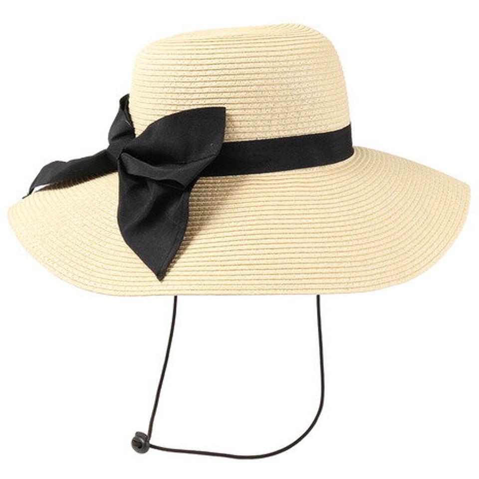 【10%OFFクーポン対象 7/21まで】ウィッテム（HUITIEME） 帽子 レディース UV 麦わら帽子 PAPER BLADE ハット HU20SST898005 NTL 大きめ 日よけ （レディース）