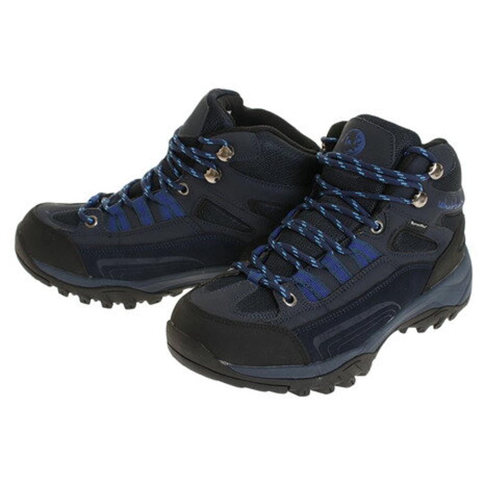 ホールアース（Whole Earth）（レディース）トレッキングシューズ Nomad Walker Mid WE21EB01NVY 登山