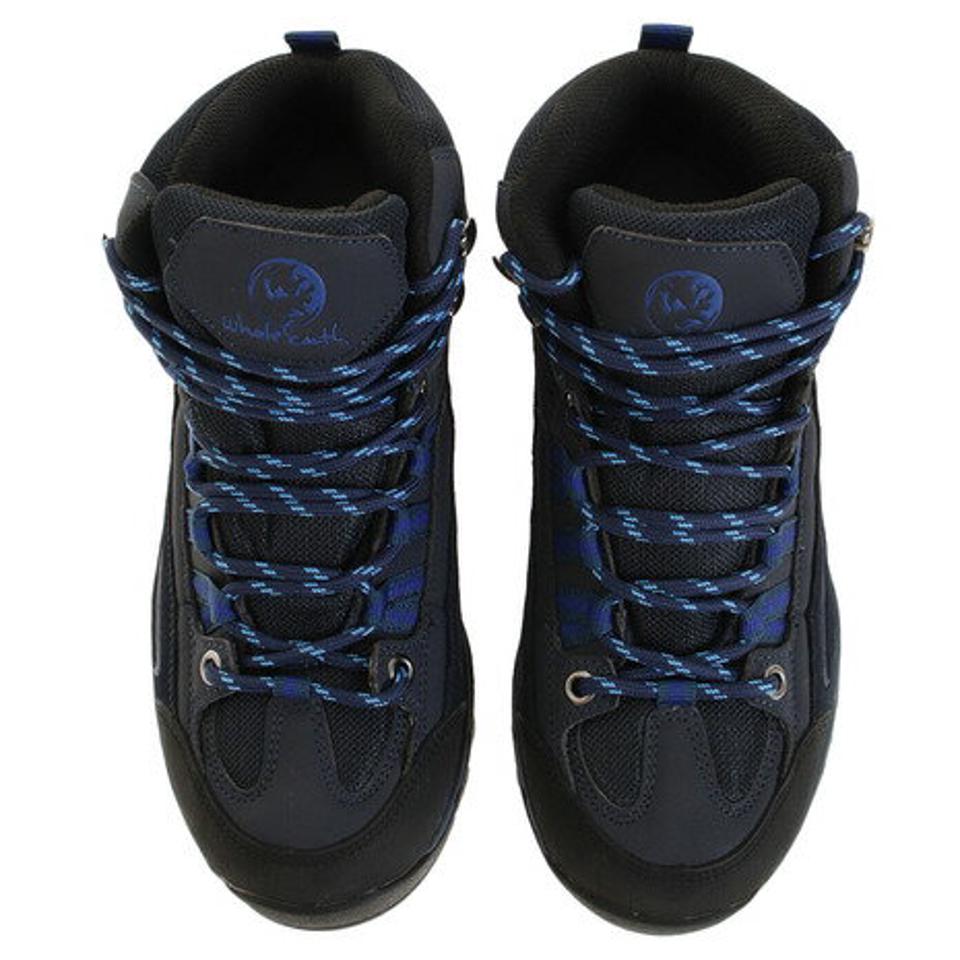 ホールアース（Whole Earth）（レディース）トレッキングシューズ Nomad Walker Mid WE21EB01NVY 登山