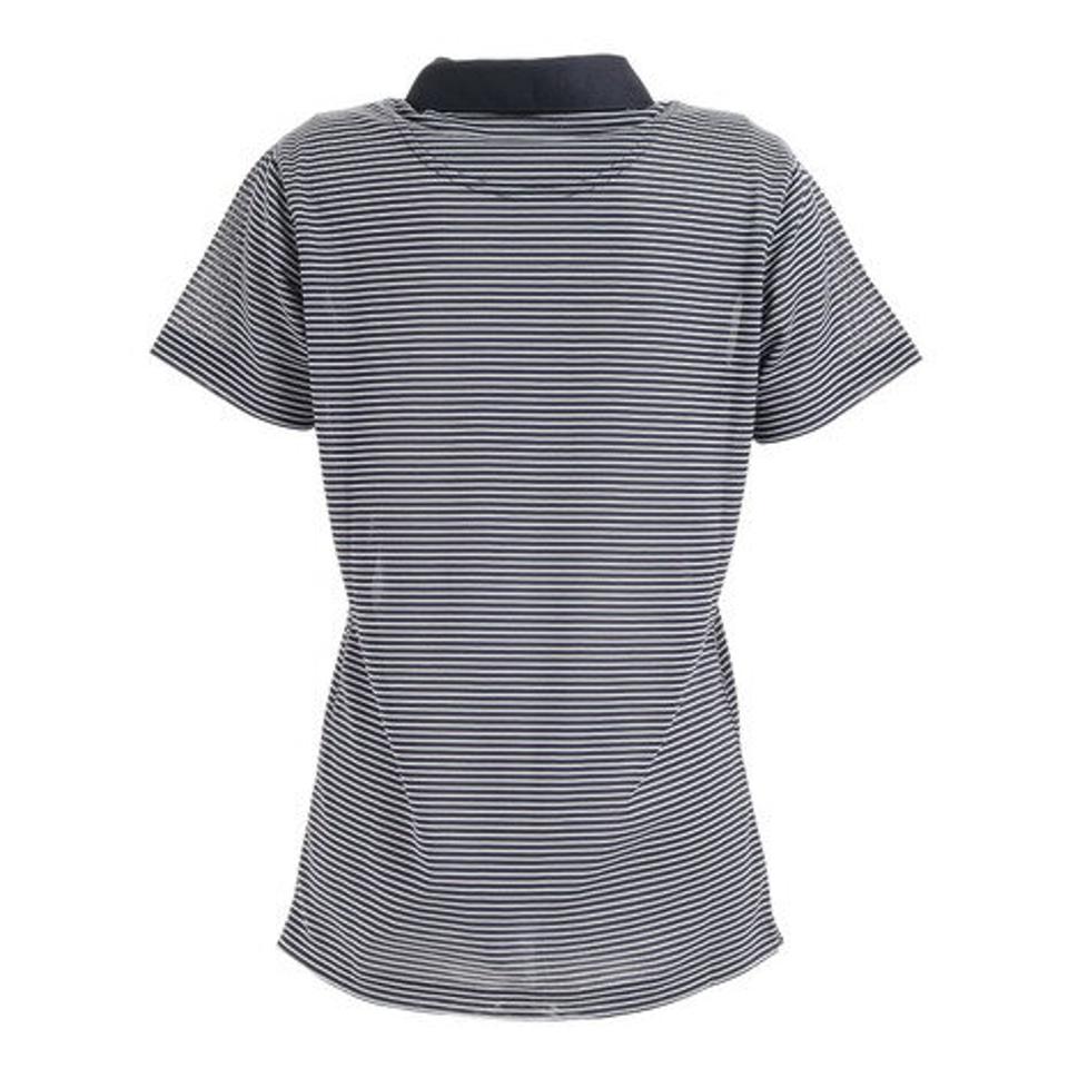 エピキュール（epicure）（レディース）ゴルフウェア 先染めボーダーポロシャツ 152-24341-098