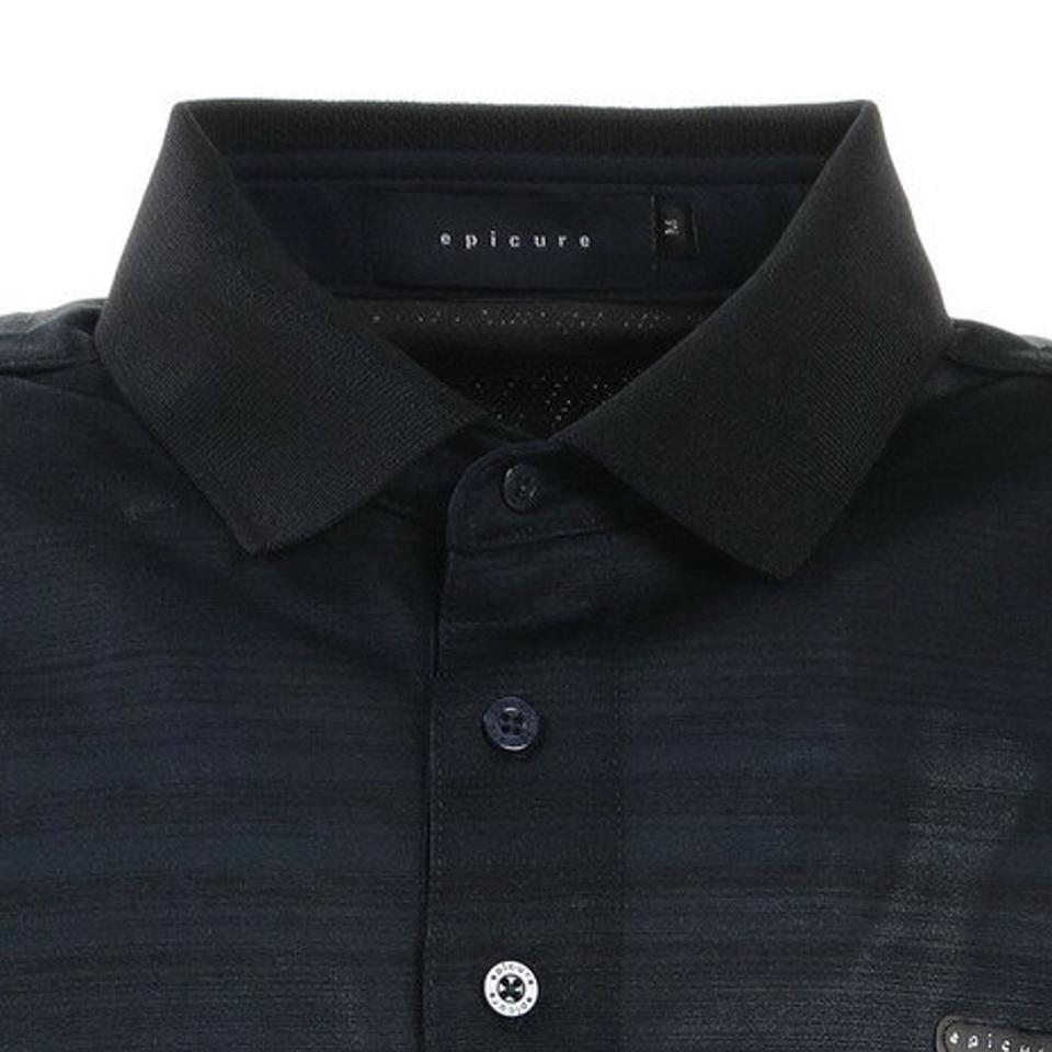 エピキュール（epicure） ゴルフ ポロシャツ オンブレージャカードポロシャツ 151-24443-098 （メンズ）