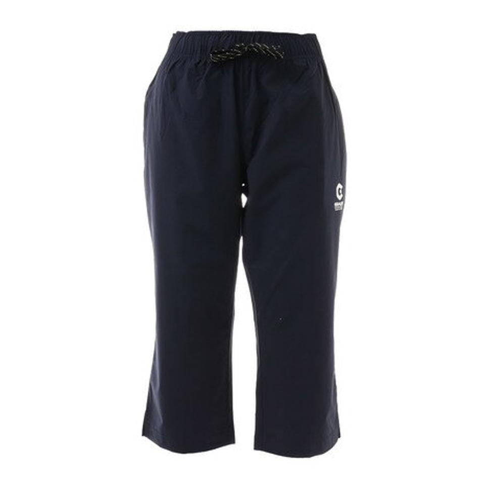 ジローム(GIRAUDM)(レディース)絶耐撥水 ドライ 吸汗速乾 UVカット レディース クロップドパンツ 867GM1SD6745 NVY