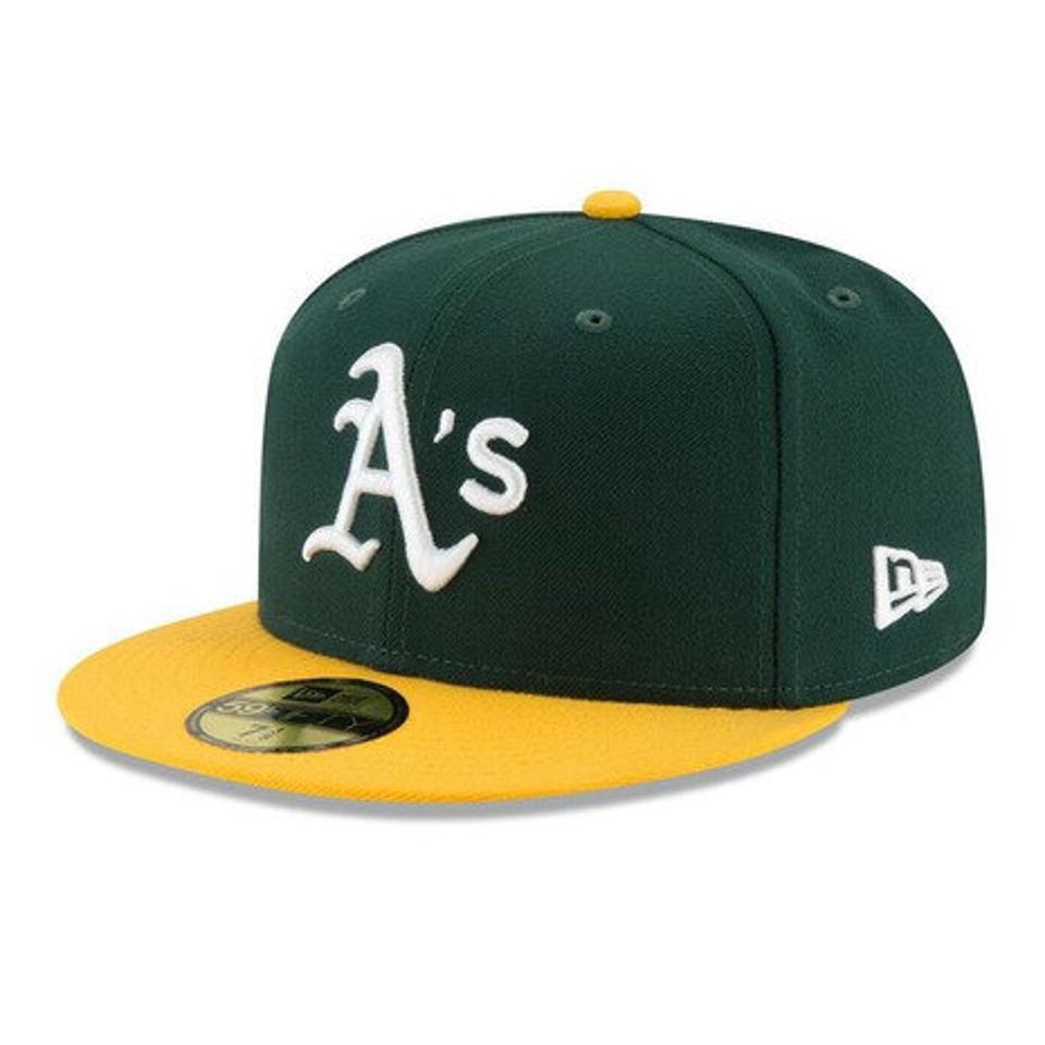 ニューエラ（NEW ERA）（メンズ）帽子 キャップ 59FIFTY MLB オンフィールド オークランド・アスレチックス ホーム 11449354 吸汗速乾