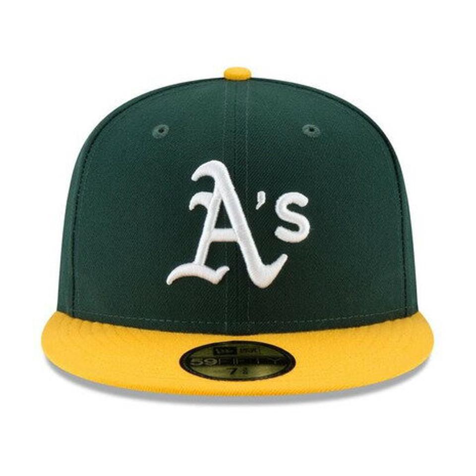 ニューエラ（NEW ERA）（メンズ）帽子 キャップ 59FIFTY MLB オンフィールド オークランド・アスレチックス ホーム 11449354 吸汗速乾