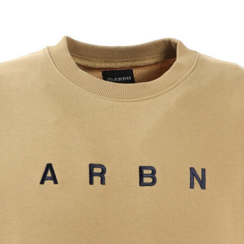 【5/15限定 エントリー＆3点以上ご購入でP最大10倍】エアボーン（ARBN） ロゴクルースウェット ARBN20-8005-beige （メンズ）