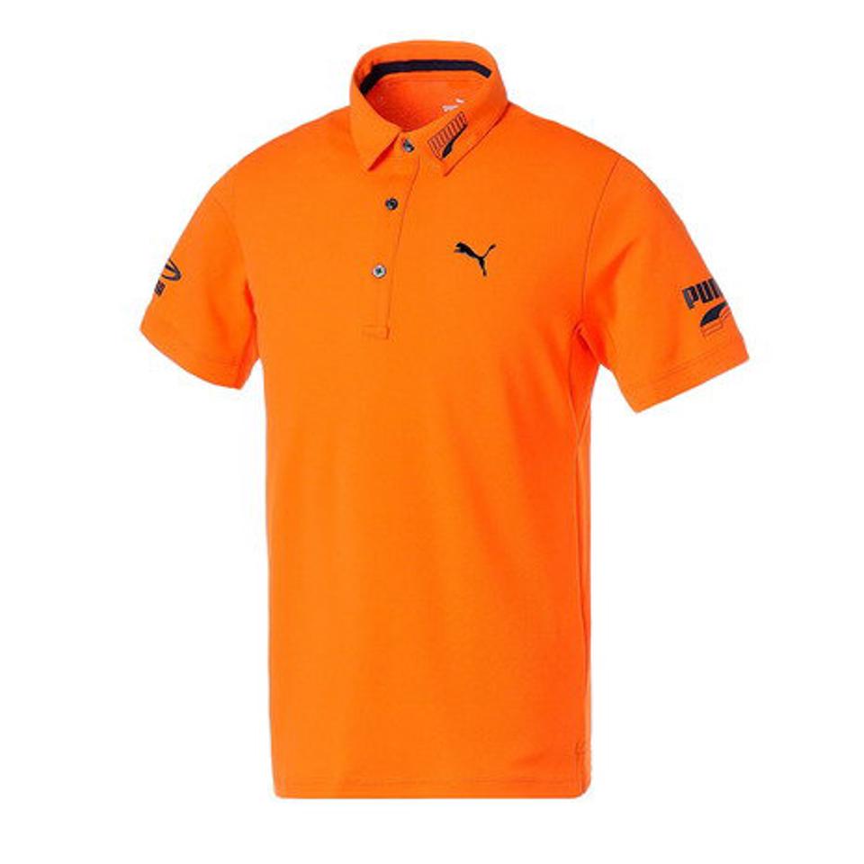 プーマ（PUMA） ゴルフウェア 春夏 ひんやり冷感 ツアーデザイン 鹿の子 半袖ポロシャツ 930521-03 （メンズ）