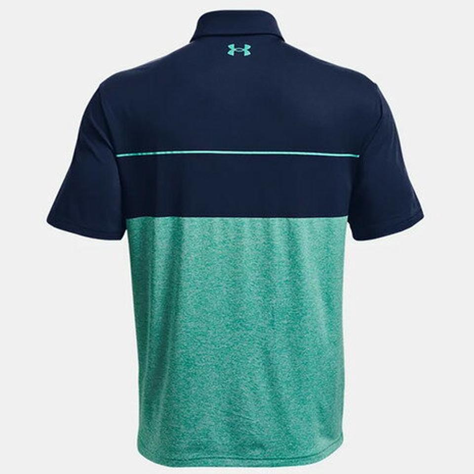 アンダーアーマー（UNDER ARMOUR） ゴルフウェア 春夏 吸汗速乾 UVカット 高通気 プレーオフ 半袖ポロシャツ2.0 1327037 467 （メンズ）