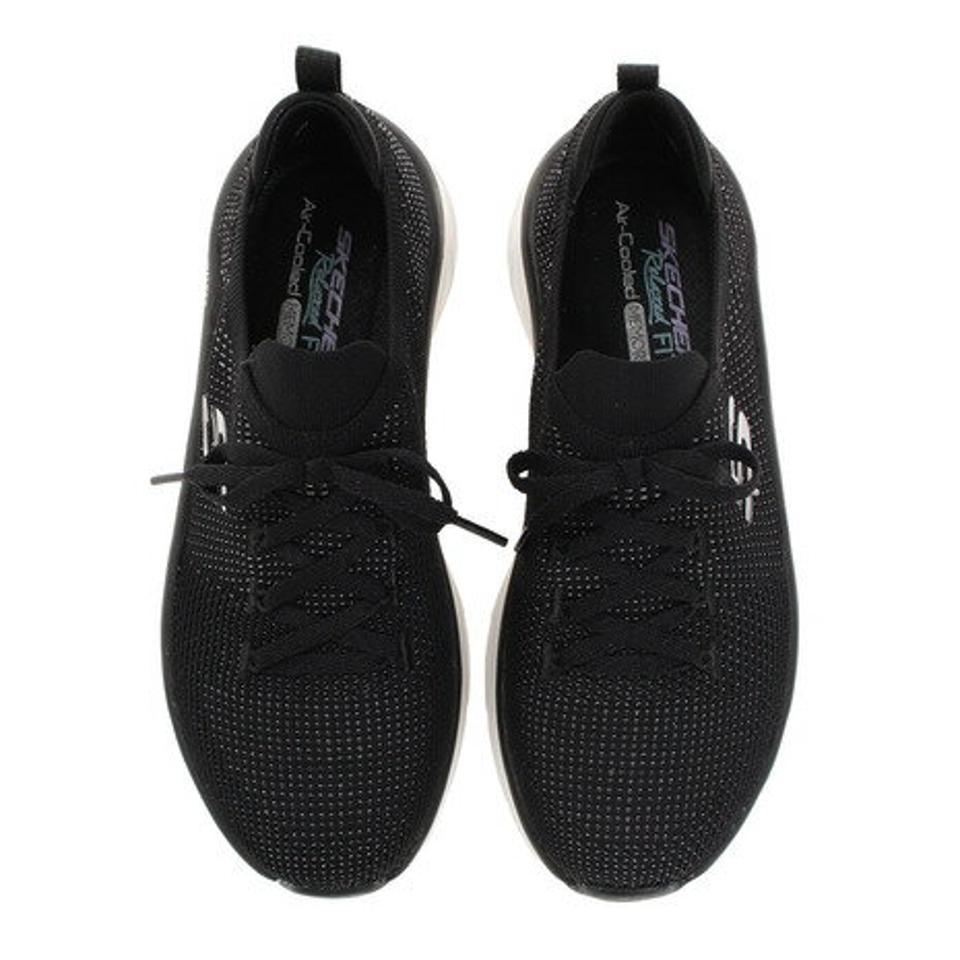 【5/15限定 エントリー＆3点以上ご購入でP最大10倍】スケッチャーズ（SKECHERS） カジュアルシューズ DLUX WALKER REFRESHING MOOD 149311-BKW （レディース）