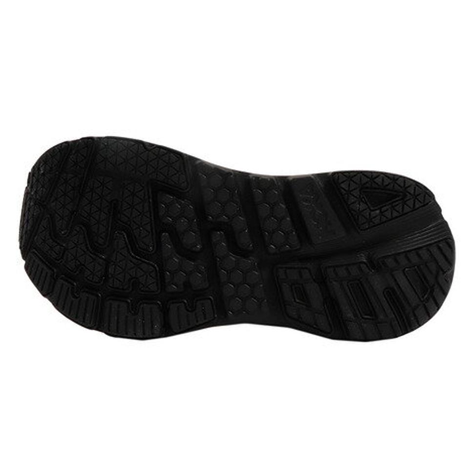 ホカ（HOKA） レザー スニーカー ボンダイ (BONDI) レザー ワイド 1019752-BLK WIDE （メンズ）