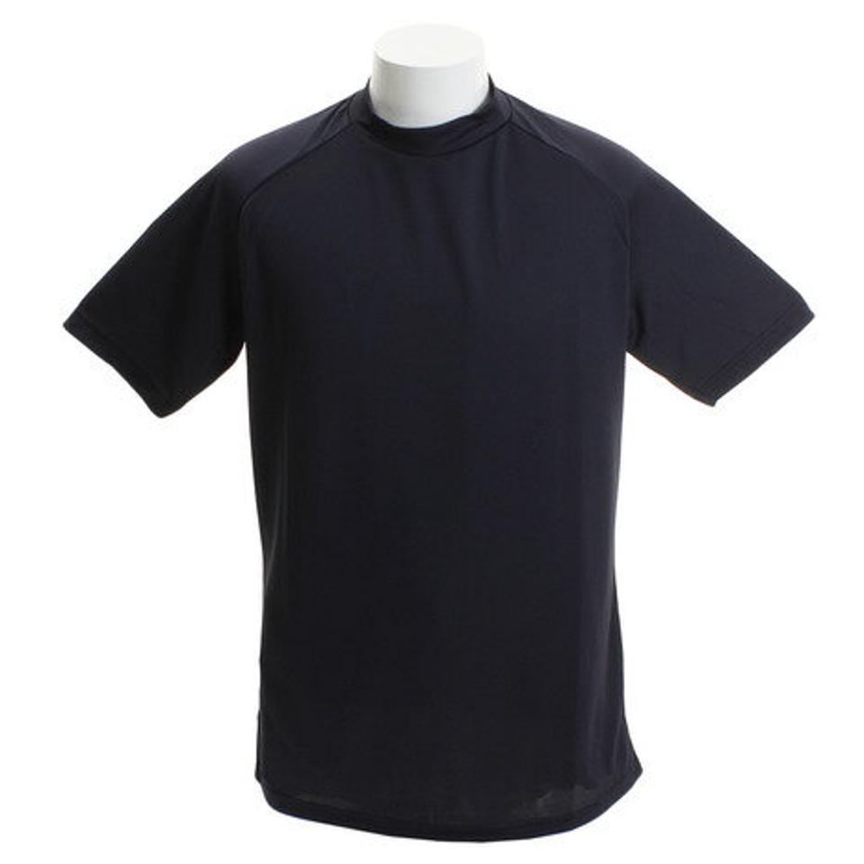 エックスティーエス（XTS） 野球 アンダーシャツ 半袖 ドライプラス ハイネックインナー シャツ 723G5ES5960 ネイビー （メンズ）