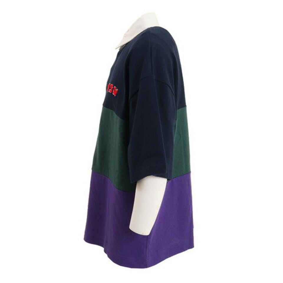 【10/10 24h限定エントリー＆対象4店舗買い回りで最大P10倍！】ヴィジョン（VISION） USACOTTON ラガーシャツ 2505014-60 NAV （メンズ）