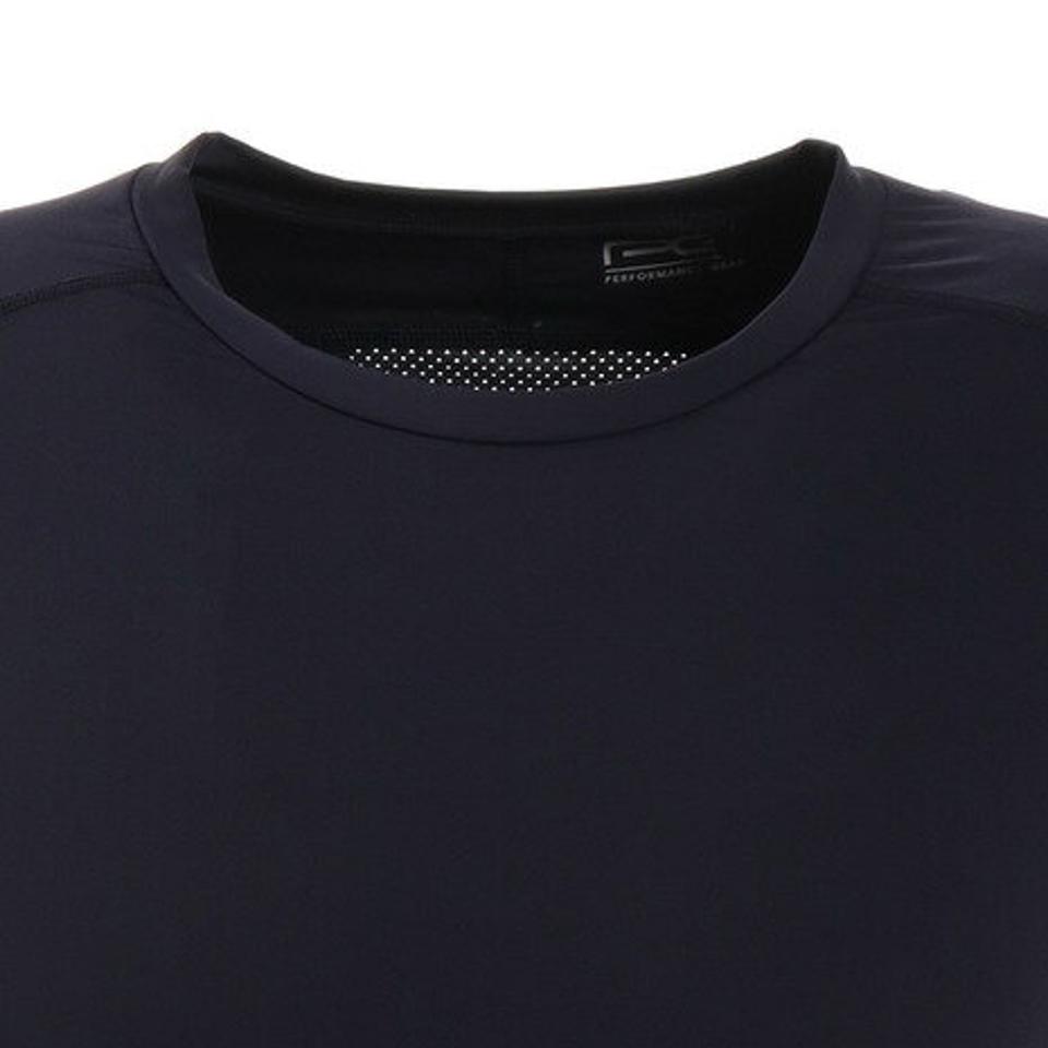 パフォーマンスギア（PG）（メンズ）野球 アンダーシャツ 冷感 長袖 インナー シャツ 723PG0ES7864 ネイビー 夏用 暑さ対策