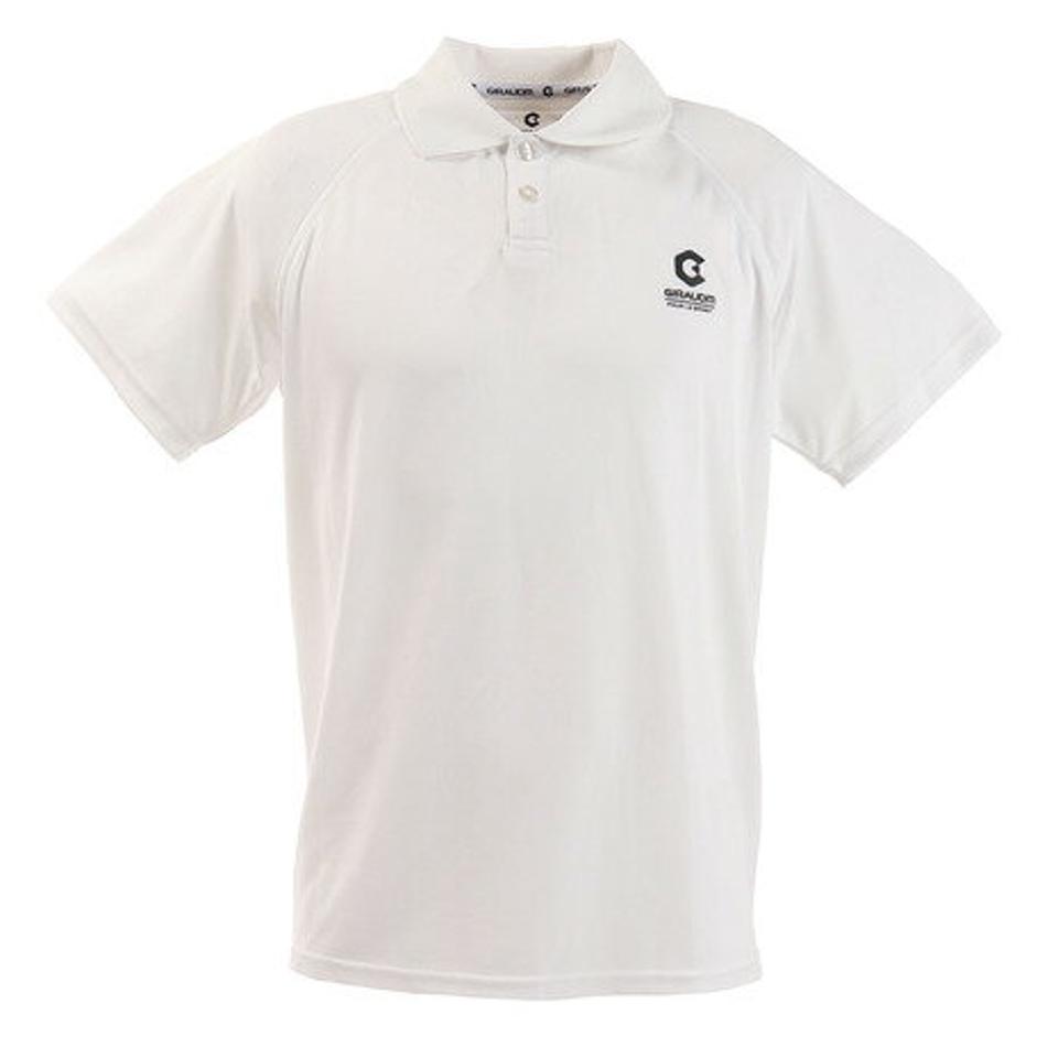 ジローム（GIRAUDM） ドライ 速乾 UVカット メンズ ポロシャツ 863GM0HD2443 WHT オンライン価格 （メンズ）