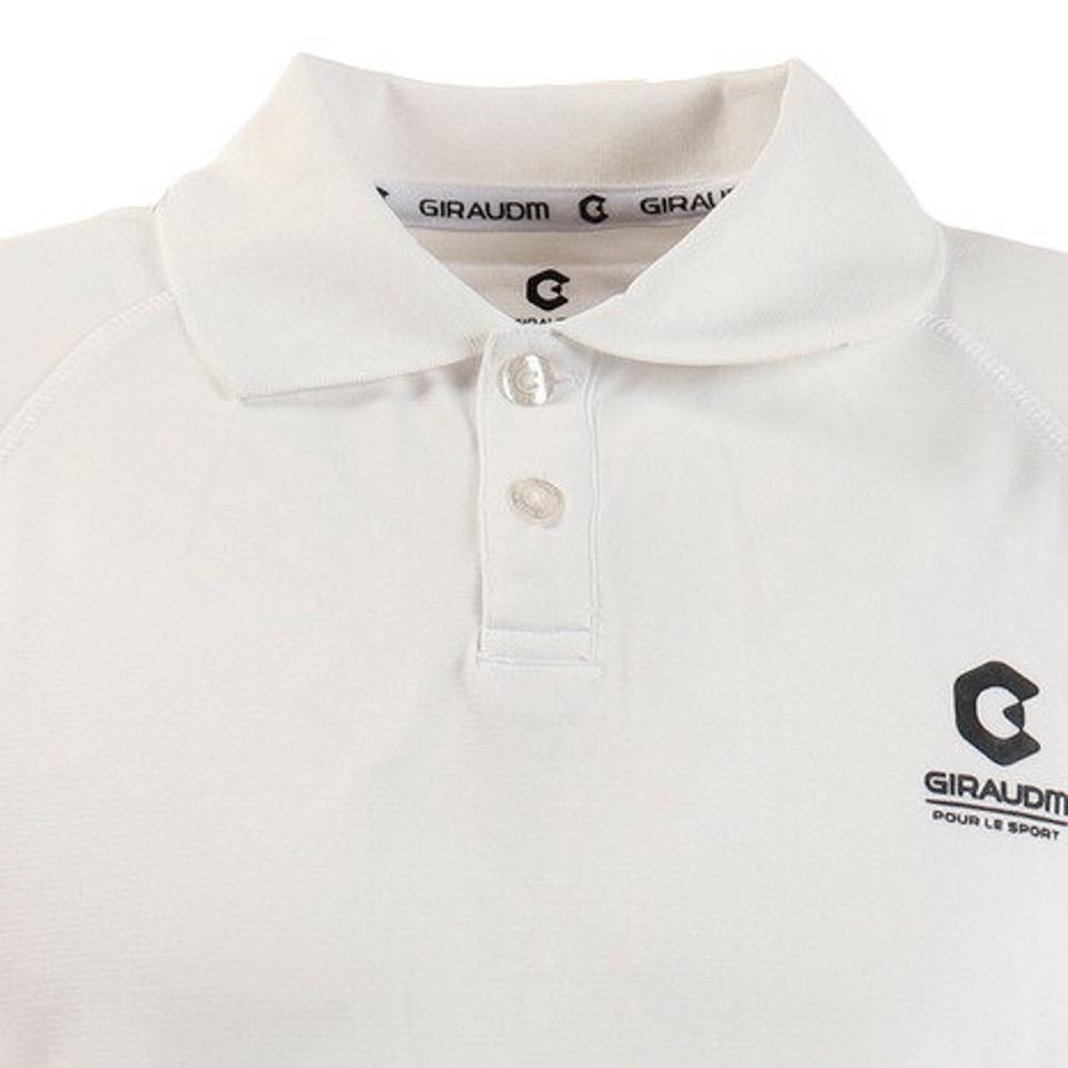 ジローム（GIRAUDM） ドライ 速乾 UVカット メンズ ポロシャツ 863GM0HD2443 WHT オンライン価格 （メンズ）