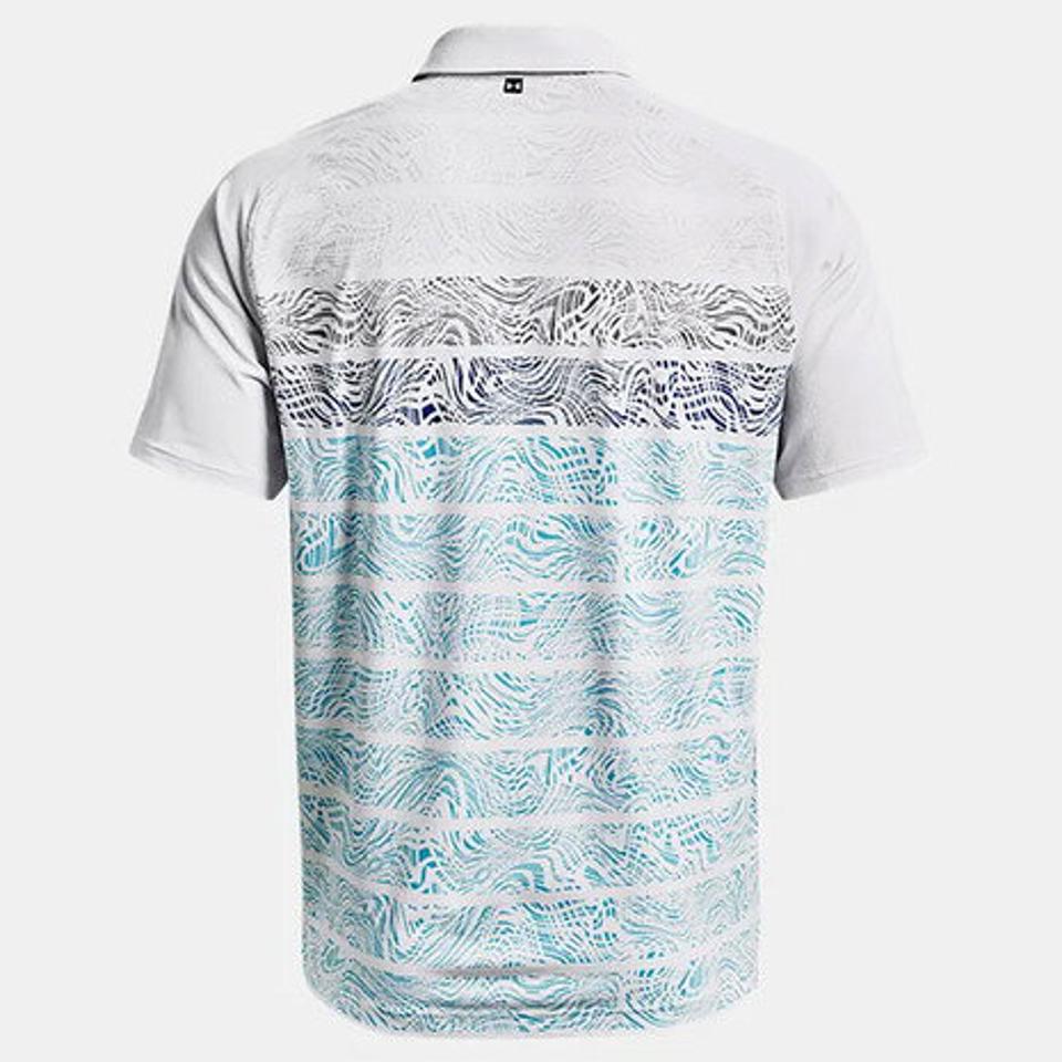 アンダーアーマー（UNDER ARMOUR）（メンズ） ゴルフウェア ひんやり冷感 アイソチル 半袖ポロシャツ 1370093