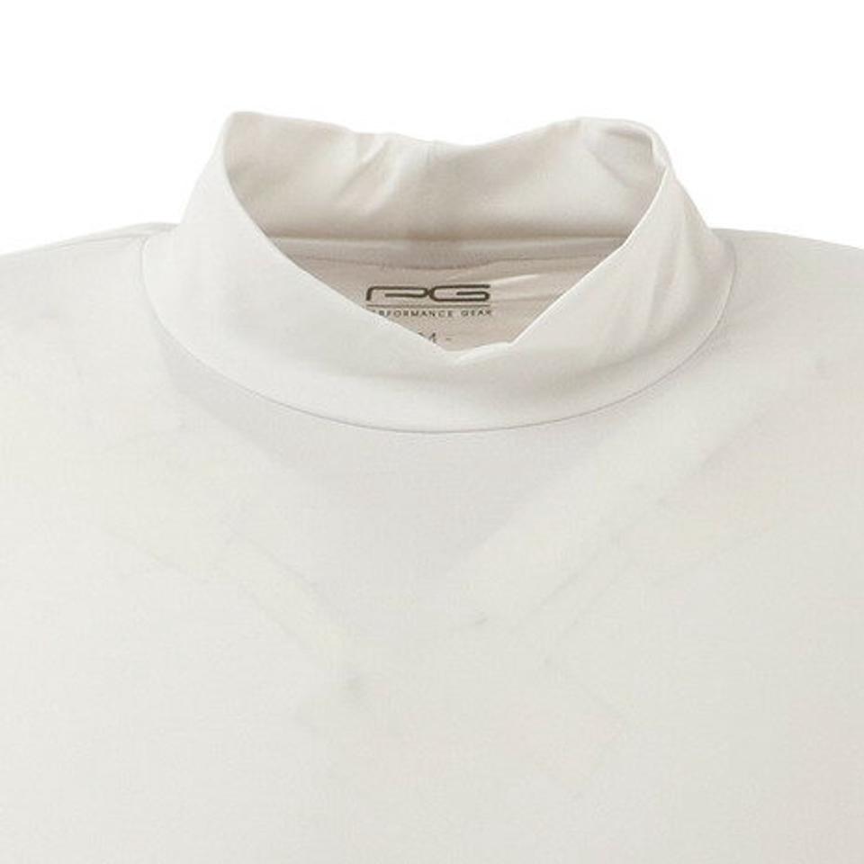 パフォーマンスギア（PG）（メンズ）テニス ストレッチハイネック長袖シャツ 732PG0ES8838 WHT
