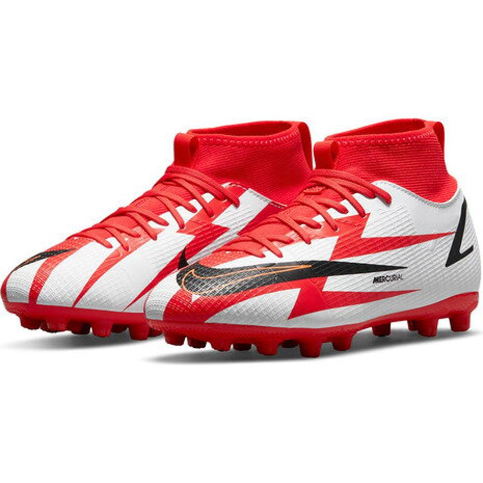 ナイキ（NIKE） ジュニアサッカースパイク ハードグラウンド用 サッカーシューズ マーキュリアル スーパーフライ 8 アカデミー CR7 HG DB2673-600 （キッズ）