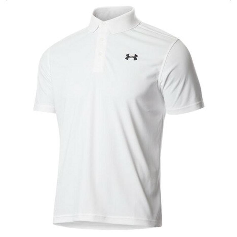アンダーアーマー（UNDER ARMOUR） ポロシャツ アーマー ポロ 1371930 100 父の日 プレゼント 実用的 白 （メンズ）