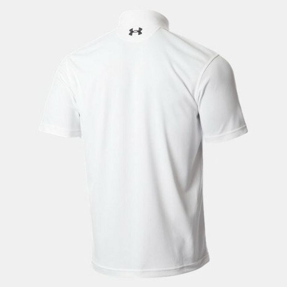 アンダーアーマー（UNDER ARMOUR） ポロシャツ アーマー ポロ 1371930 100 父の日 プレゼント 実用的 白 （メンズ）