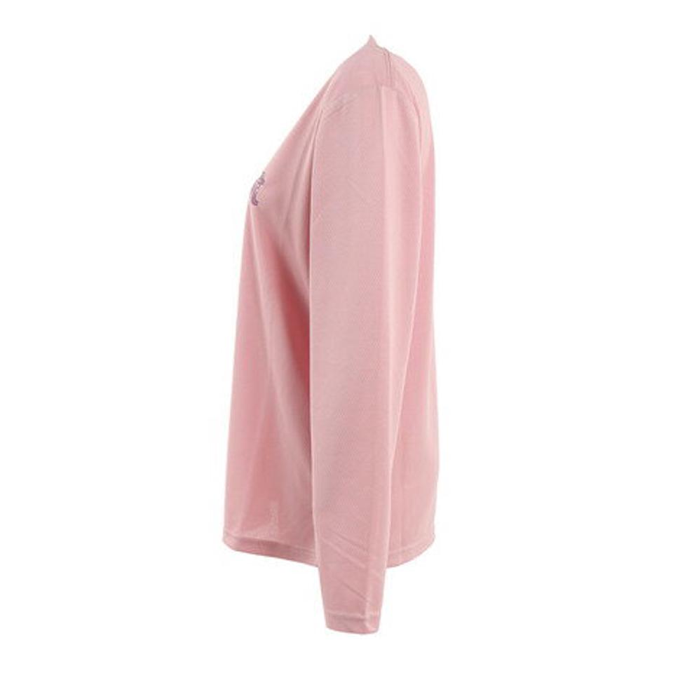 【5/15限定 エントリー＆3点以上ご購入でP最大10倍】マーモット（Marmot） フラワーズロゴ ピンク TOWTJB92XB SKR 長袖ティーシャツ ロンT トップス カジュアル アウトドア スポーツ ハイキング 登山 （レディース）