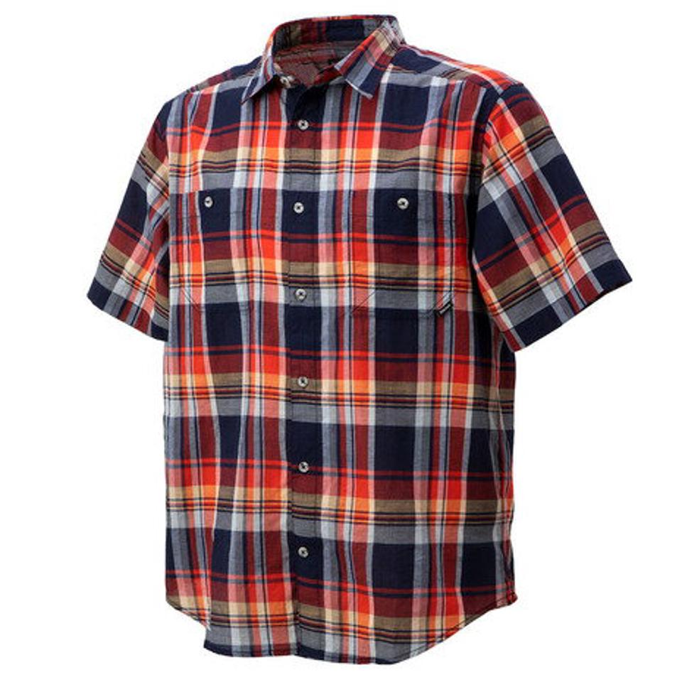 マーモット（Marmot）（メンズ） 半袖シャツ シーエルプラッドハーフスリーブシャツ TOMRJA74