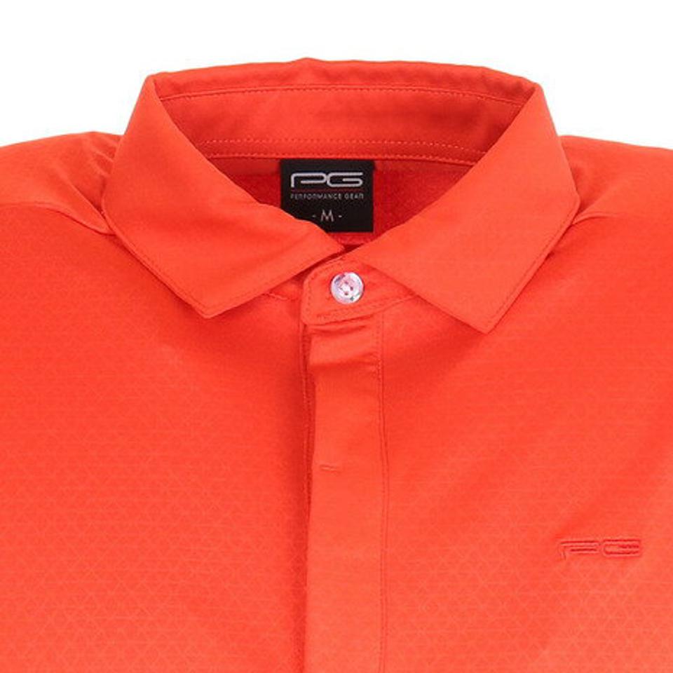 パフォーマンスギア（PG） ゴルフ ポロシャツ 切替メッシュポロシャツ 403PG21EG0007-ORG （メンズ）