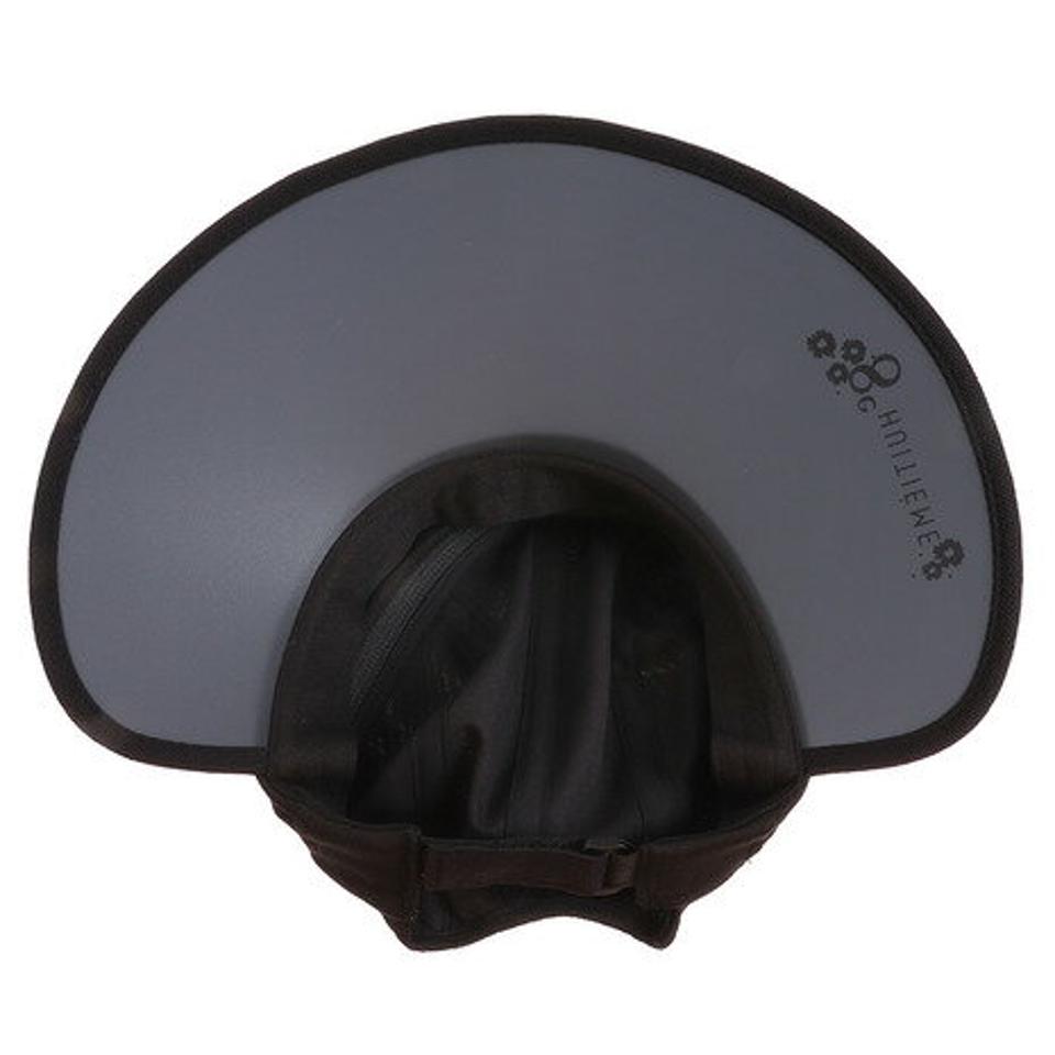 【5/15限定 エントリー&3点以上ご購入でP最大10倍】【ポイント20倍】ウィッテム(HUITIEME) テニス バイザーキャップ HU20S22LS733104BLK 【吸汗速乾/UVカット】 (レディース)