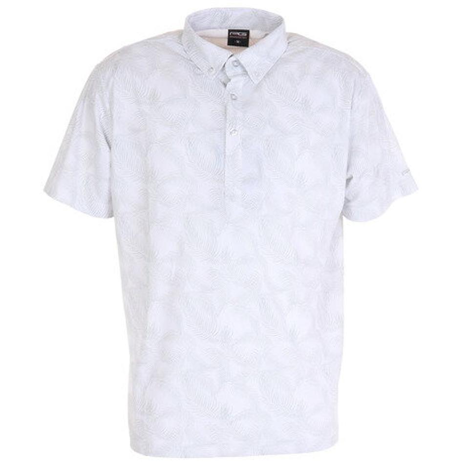 パフォーマンスギア（PG） ゴルフ ポロシャツ リーフ柄ポロシャツ 403PG21HD0002-WHT （メンズ）