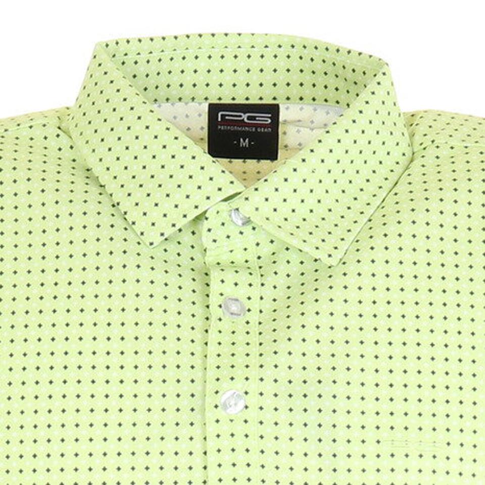 パフォーマンスギア（PG）（メンズ） ゴルフ ポロシャツ 総柄プリントポロシャツ 403PG21HD0001