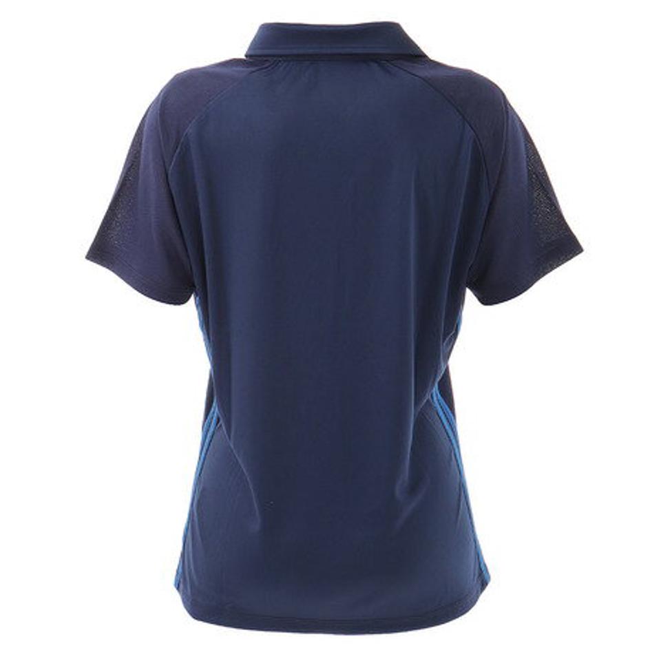 【7/17 9:59までエントリーでP5倍！】ウィッテム（HUITIEME）（レディース）テニス 半袖ポロシャツ HU20S03LS733011NVY 【吸汗速乾/UVカット】
