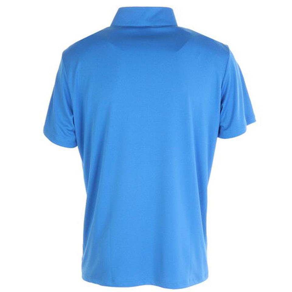 パフォーマンスギア（PG）（メンズ）ゴルフウェア 半袖 吸汗 速乾 接触冷感 ハーフジップポロシャツ 403PG21EG0003-BLU