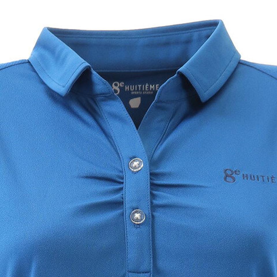 ウィッテム（HUITIEME） テニス 半袖ポロシャツ HU20S03LS733011BLU 【吸汗速乾/UVカット】 （レディース）