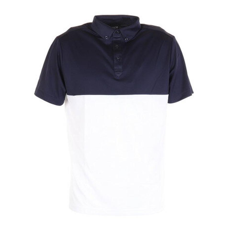 パフォーマンスギア（PG） ゴルフ ポロシャツ 迷彩切替ポロシャツ 403PG21BGI0006-NVY （メンズ）