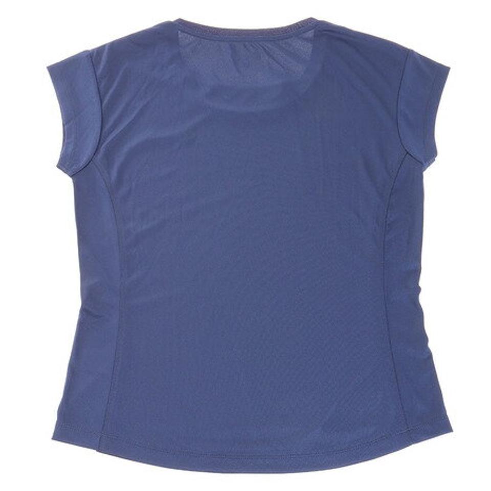 ウィッテム（HUITIEME） テニス キャップスリーブシャツ HU20S03LS733010NVY 【吸汗速乾/UVカット】 （レディース）