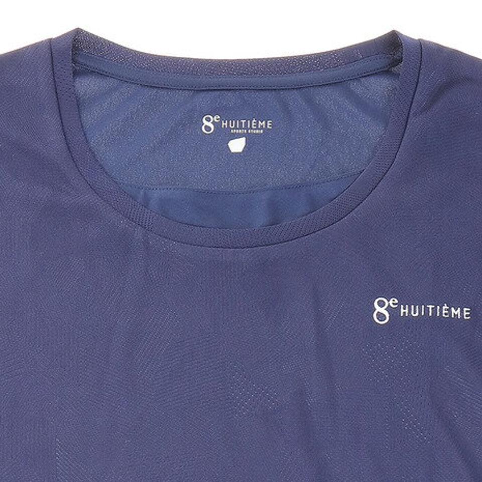 ウィッテム（HUITIEME） テニス キャップスリーブシャツ HU20S03LS733010NVY 【吸汗速乾/UVカット】 （レディース）