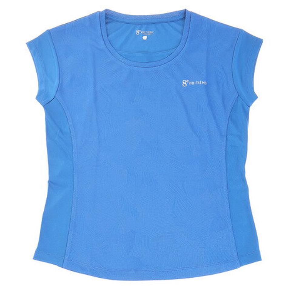 ウィッテム（HUITIEME） テニス キャップスリーブシャツ HU20S03LS733010BLU 【吸汗速乾/UVカット】 （レディース）