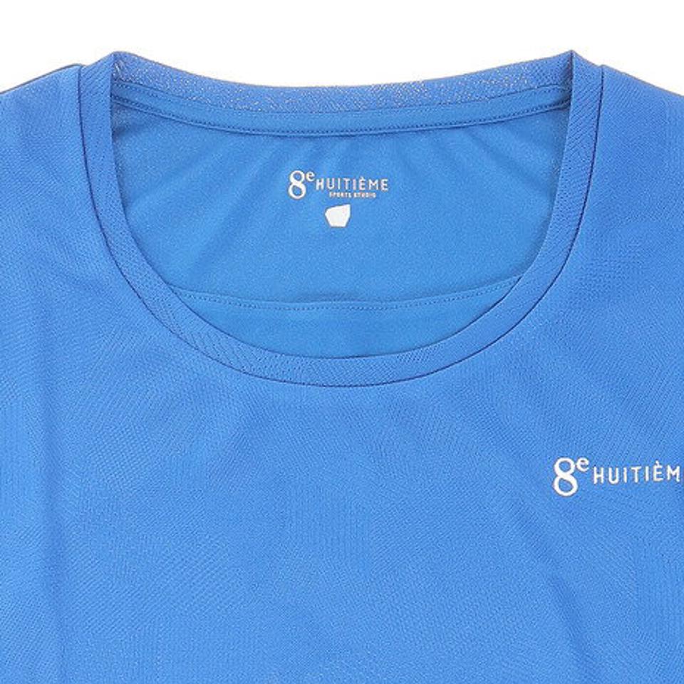 ウィッテム（HUITIEME） テニス キャップスリーブシャツ HU20S03LS733010BLU 【吸汗速乾/UVカット】 （レディース）