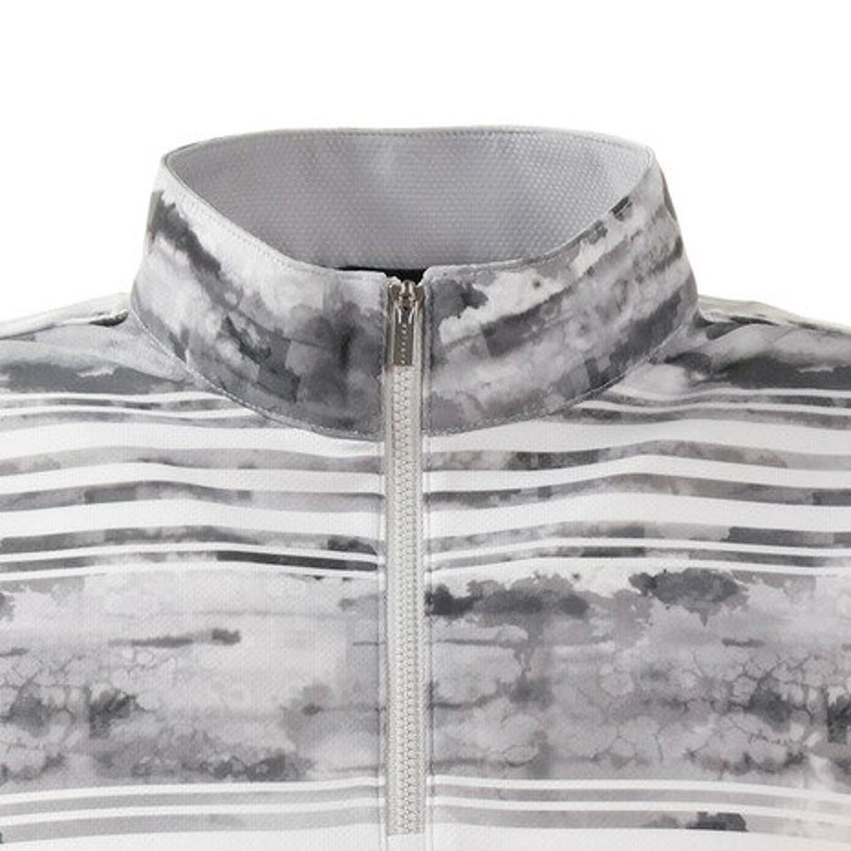 エピキュール（epicure） ゴルフウエア メンズ タイダイバスクボーダージップアップシャツ 151-22441-014 （メンズ）