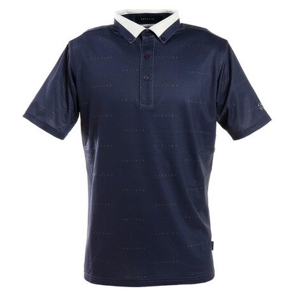 エピキュール（epicure）（メンズ）ゴルフウエア メンズ エンボス柄ポロシャツ 151-22342-098