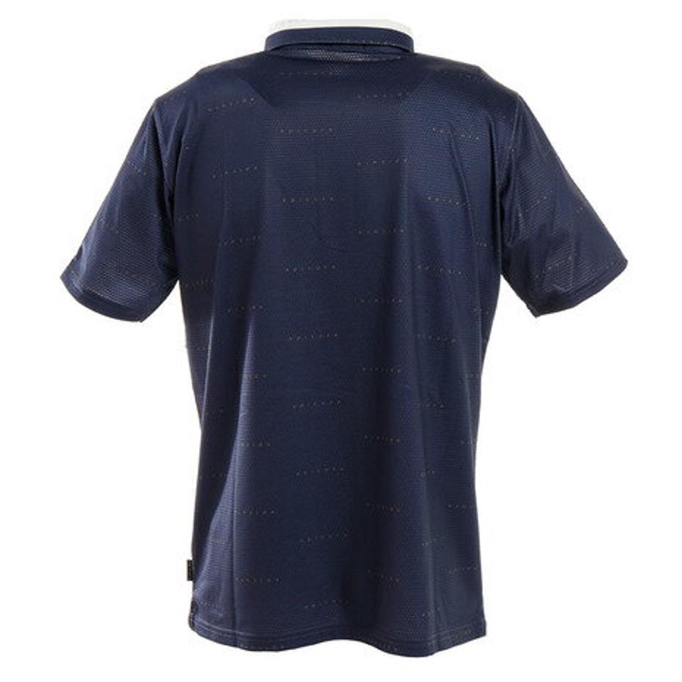 エピキュール（epicure）（メンズ）ゴルフウエア メンズ エンボス柄ポロシャツ 151-22342-098