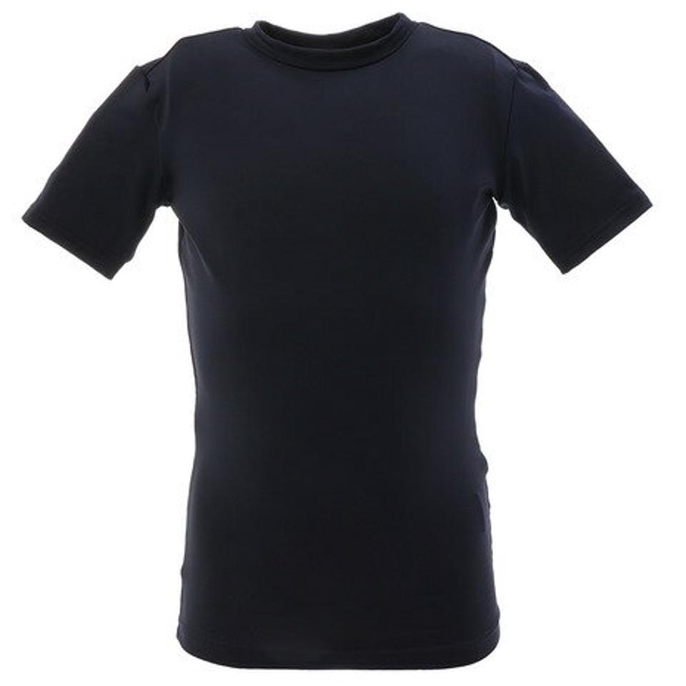 エックスティーエス（XTS） 野球 アンダーシャツ 半袖 ジュニア ストレッチ クルーネック インナー シャツ 724G6ES4198 ネイビー （キッズ）