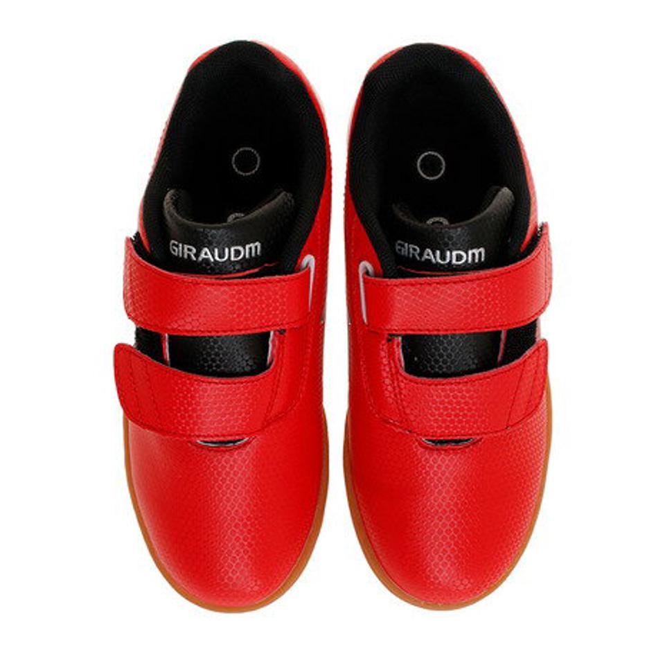 ジローム（GIRAUDM） ジュニア フットサル インドア 750GM0SY9323 RED サッカーシューズ トレシュー 屋内 室内 （キッズ）