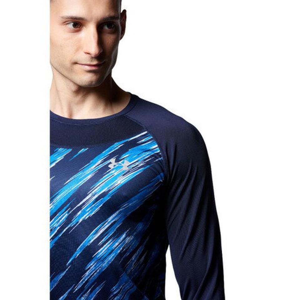 アンダーアーマー（UNDER ARMOUR）（メンズ） 野球 アンダーシャツ フィットコンフォート ノベルティ ロングスリーブ 1364470 ネイビー