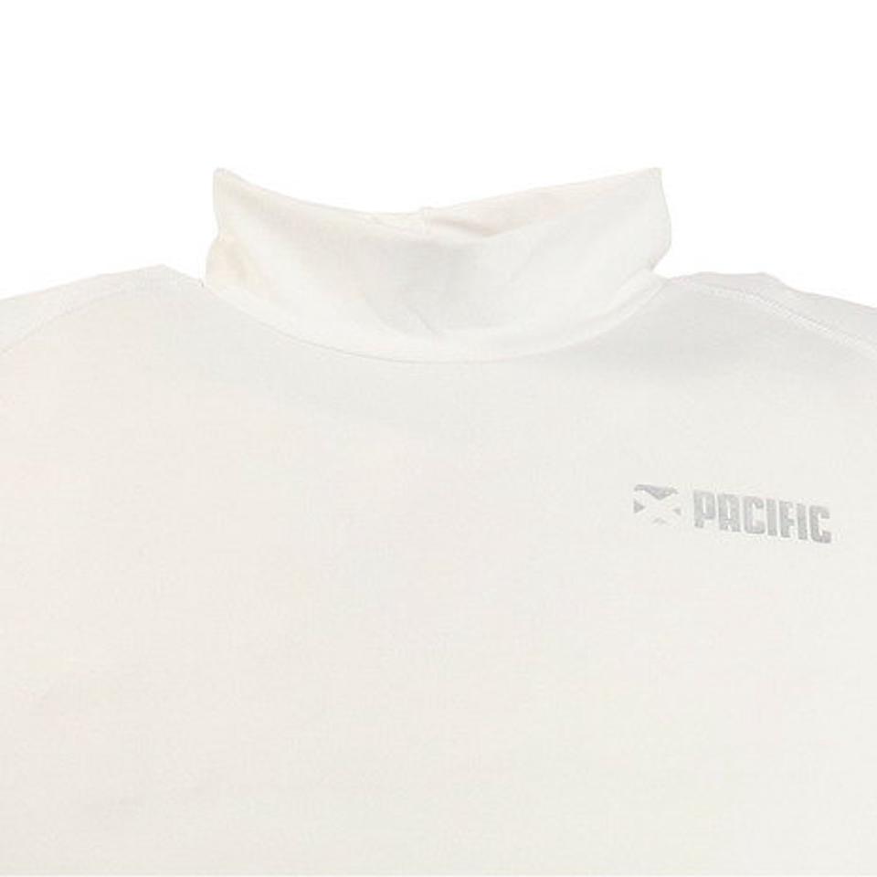 【5/15限定 エントリー＆3点以上ご購入でP最大10倍】【ポイント15倍】パシフィック（PACIFIC） テニス ドライプラス SH メッシュコンプレッション シャツ PT20SM091WHT （メンズ）