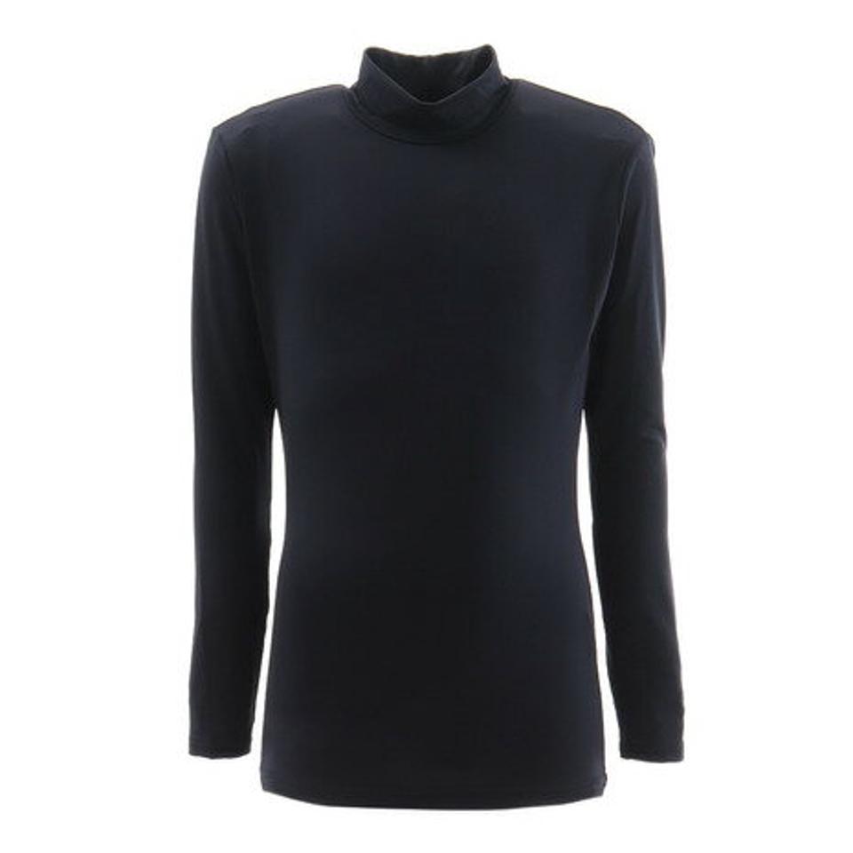 【10％OFFクーポン！17日まで】エックスティーエス（XTS）（キッズ）野球 アンダーシャツ ジュニア ストレッチ ハイネック 長袖 インナー シャツ 724G6ES4170 ネイビー